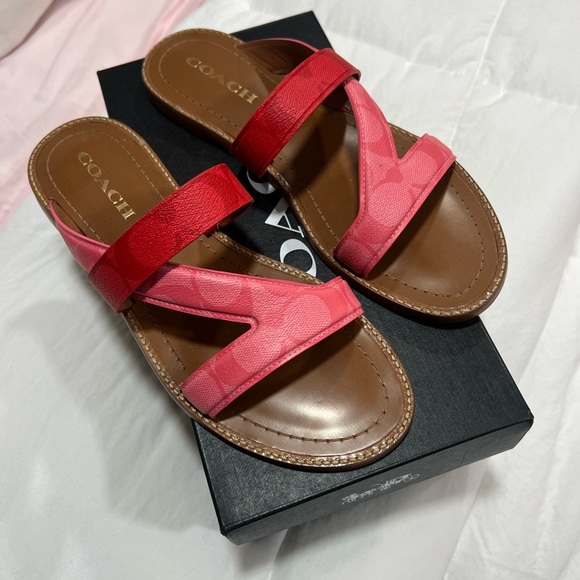 Coach Shoes - Authentic Coach Harlan Sig Sandal